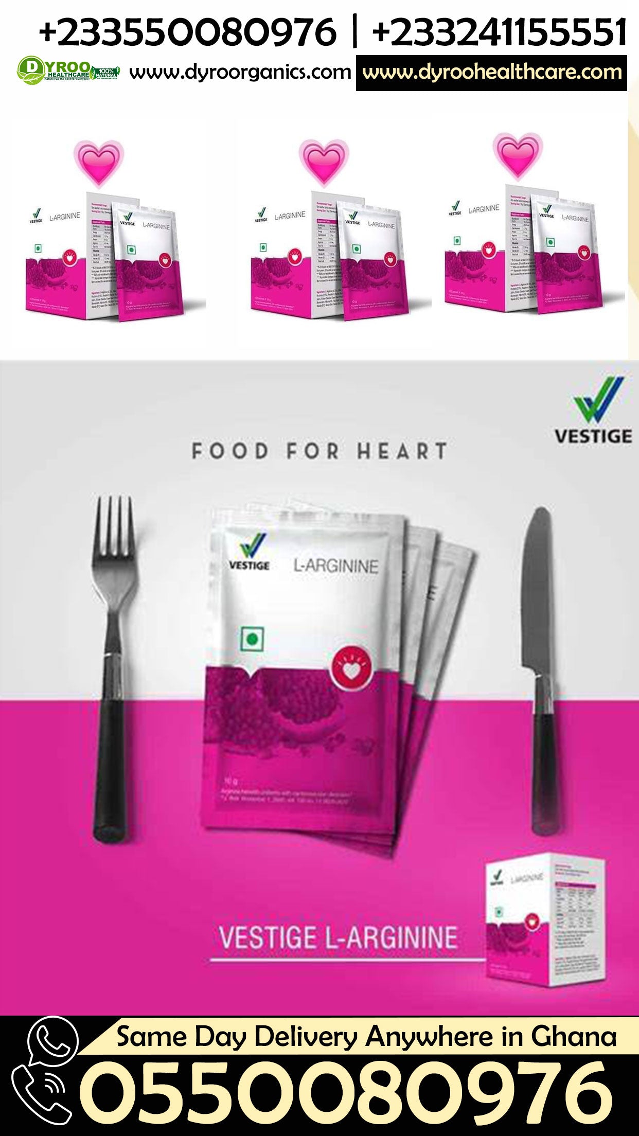 Vestige L-arginine Lapaz