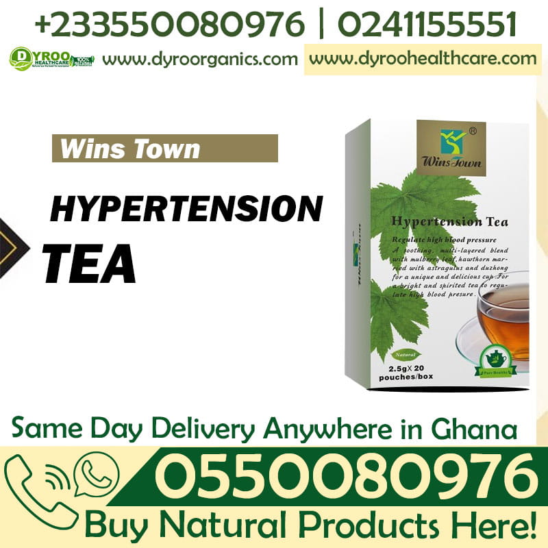 Wins Town Hypertension Tea in Ghana