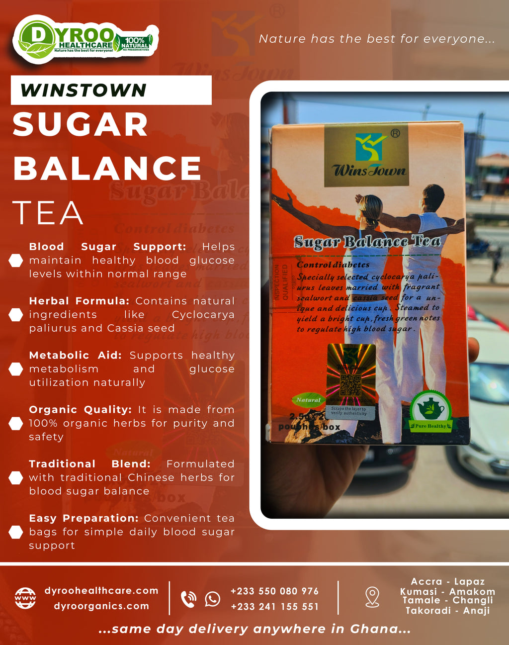 Wins Town Sugar Balance Tea Benefits
